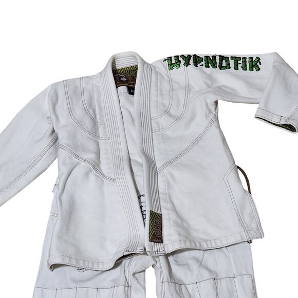 Hypnotic Bearimbolo White Competition Jiu Jitsu Gi Limited Edition Collectors A0 - Picture 3 of 14